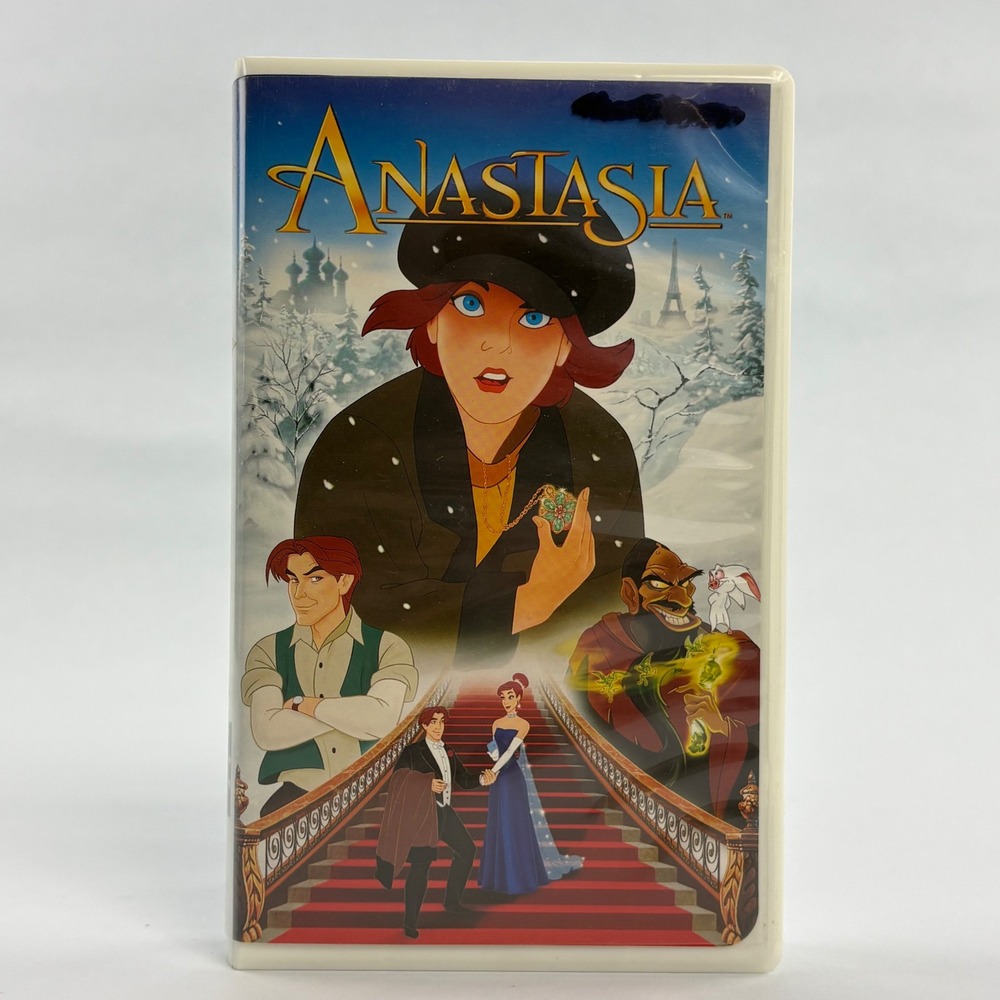 Anastasia VHS 1997 Animated Movie 20th Century Fox Clamshell Case‎ 2764 Hi-Fi G